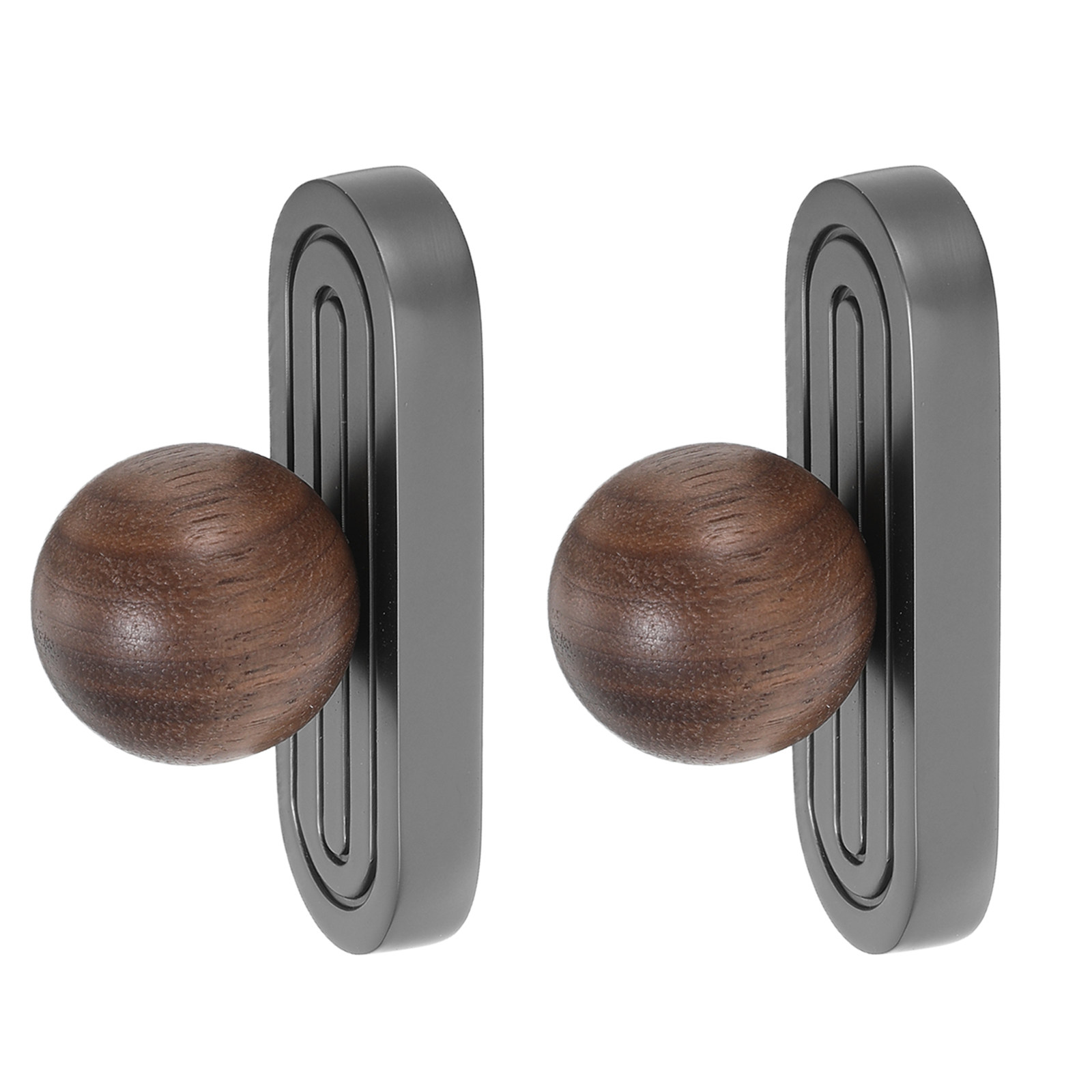 Furniture Hardware With Backplate - 2Pcs Zinc Alloy Cabinet Pulls Handles