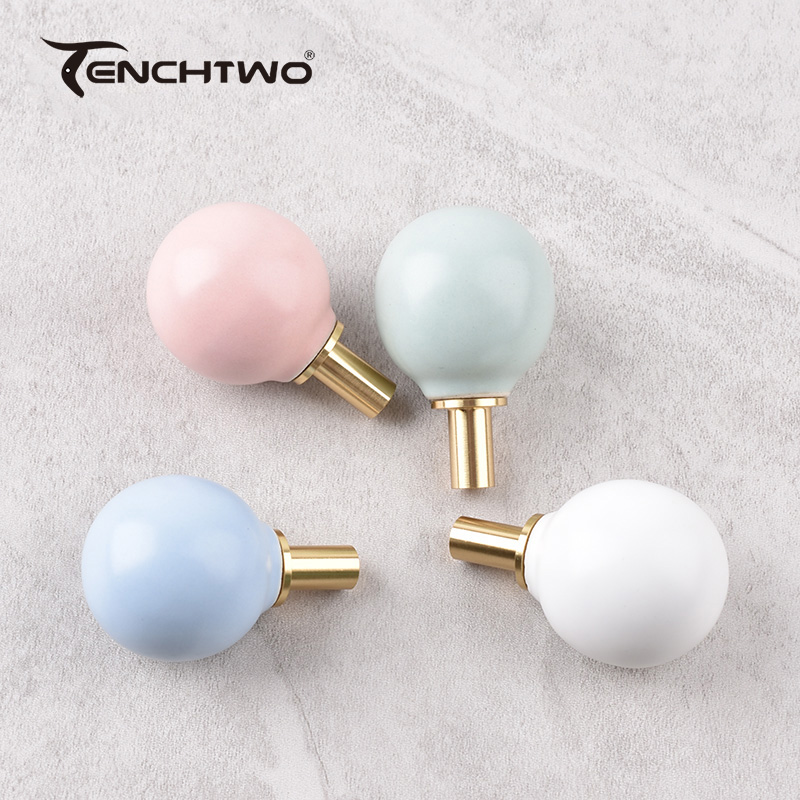 Round Ceramic Hook Clothes Han - огляд і ціна Furniture Hardware Pulls