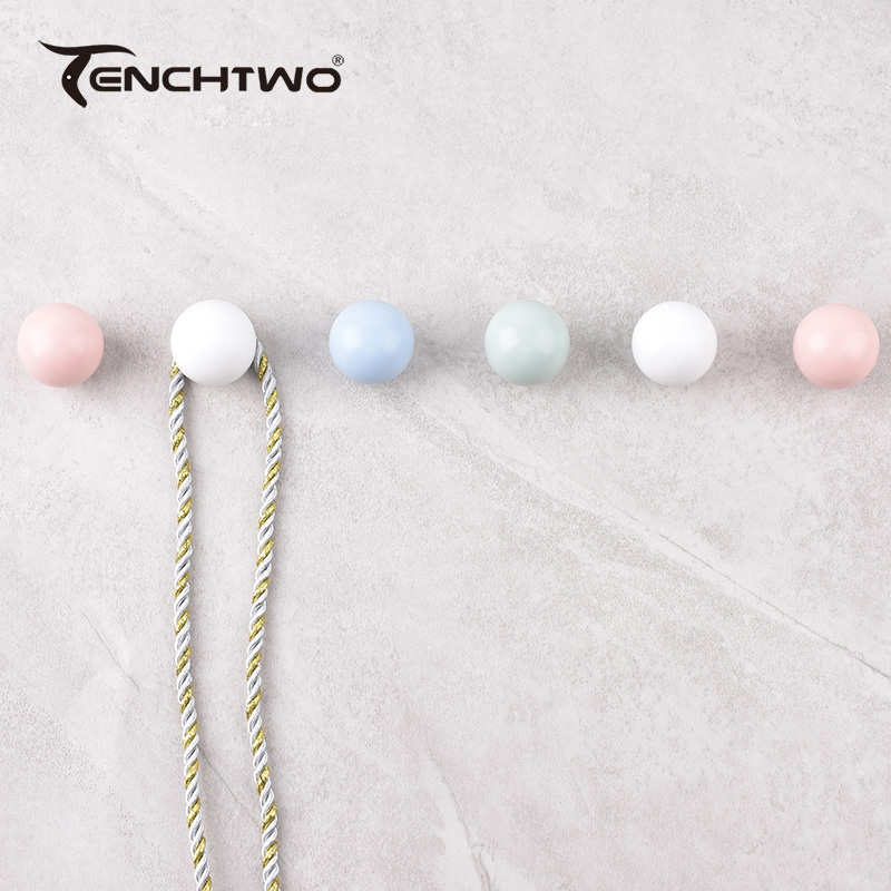 Round Ceramic Hook Clothes Han - огляд і ціна Furniture Hardware Pulls