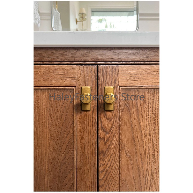 Mid-century Antique Brass Cabi - огляд і ціна Furniture Hardware With Backplate