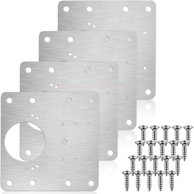 2/10Sets Hinge Repair Plate Ki - огляд і ціна Furniture Hardware Fixing Screws