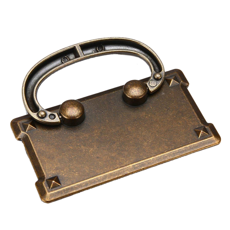 4Pcs Vintage Antique Bronze Dr - огляд і ціна Furniture Hardware Pulls