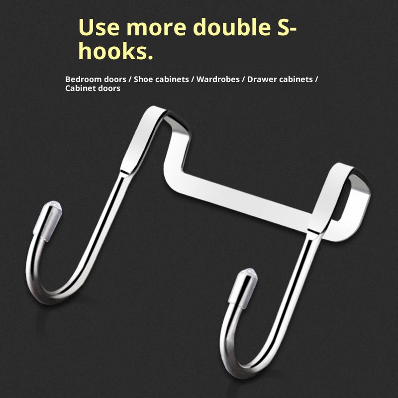 Stainless Steel Over Door Hook - огляд і ціна Drawer Organizer Peg