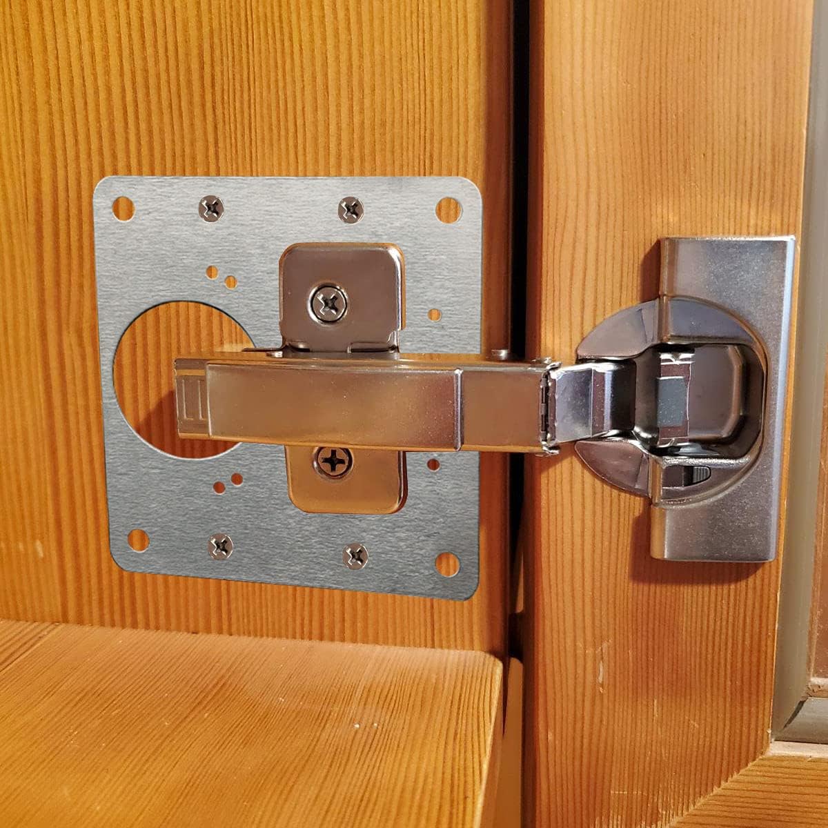 Cabinet Door Hinge Repair Plat - огляд і ціна Furniture Hardware Fixing Screws