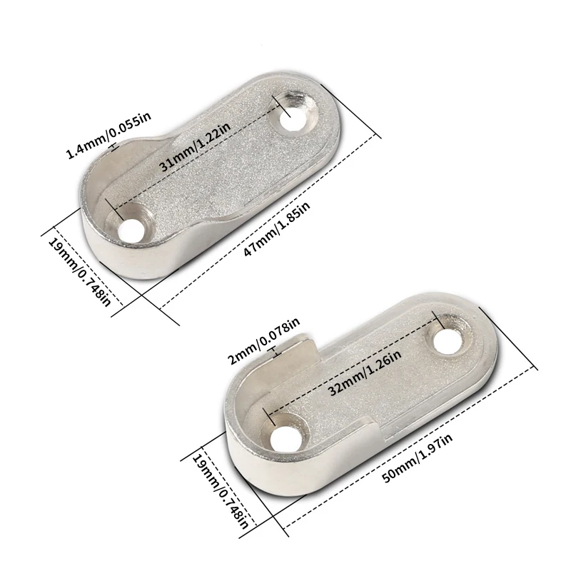 6pcs Bracket, Furniture Hardwa - огляд і ціна Furniture Rails Hardware