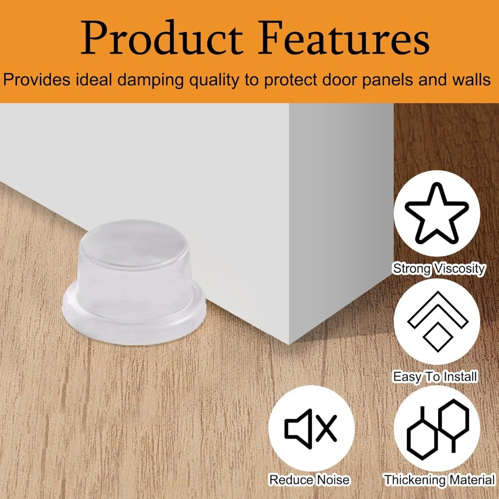 Silicone Door Stopper Wall Pro - огляд і ціна Furniture Hardware Pulls